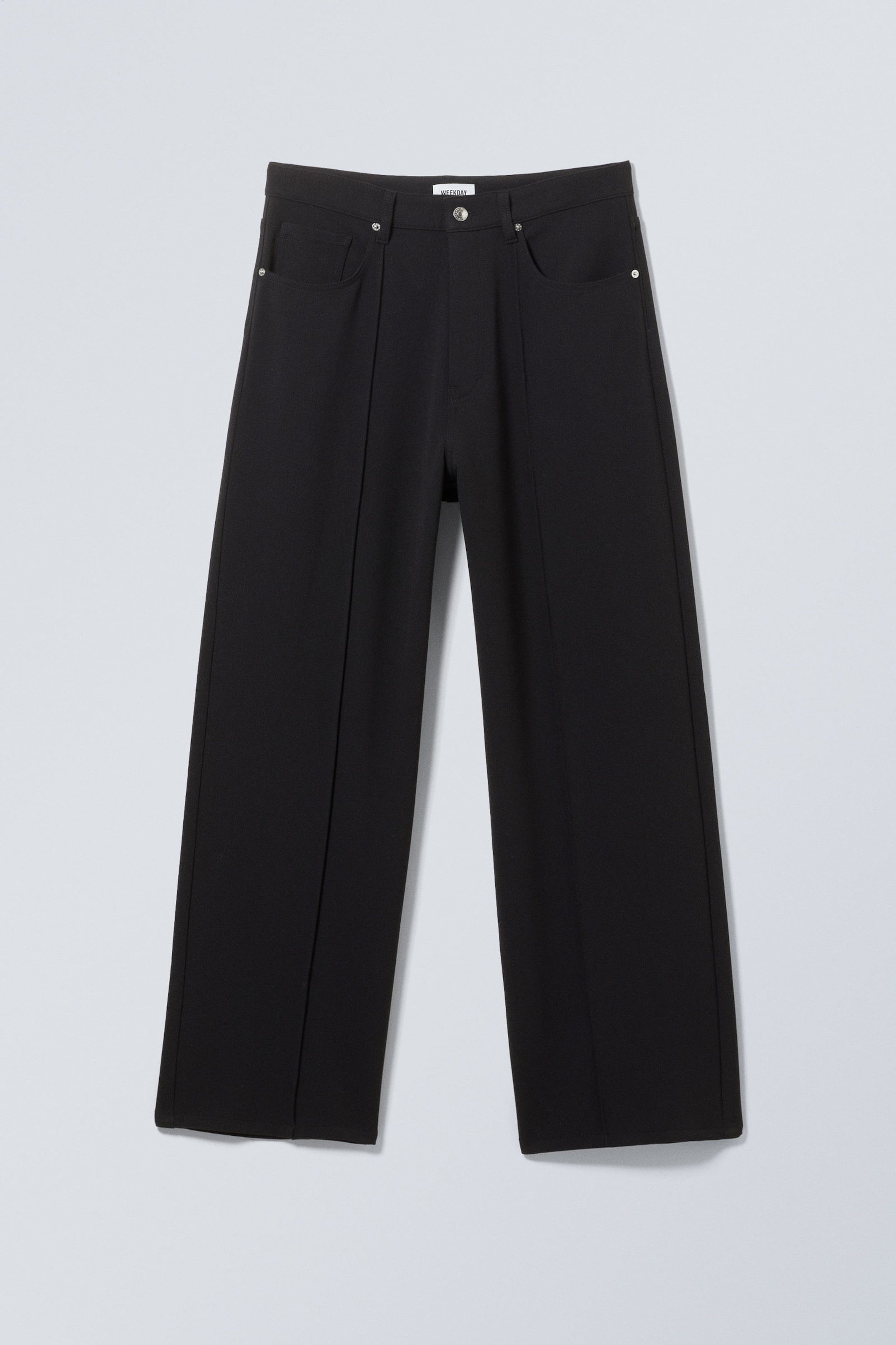 Black - Astro Loose Baggy Track Trousers - 2