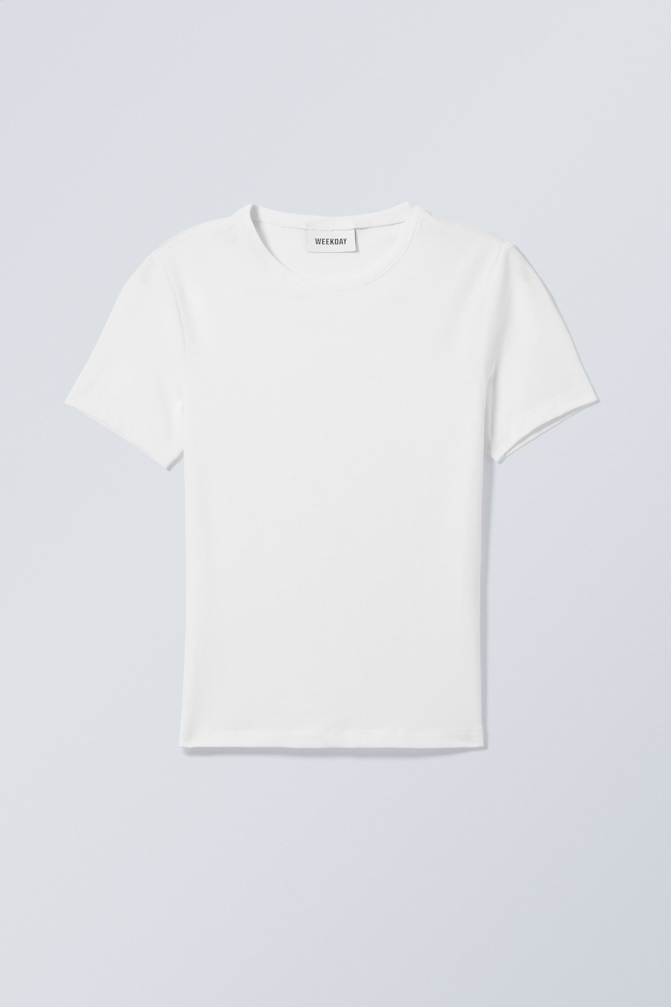 White - Slim Fitted T-shirt - 2