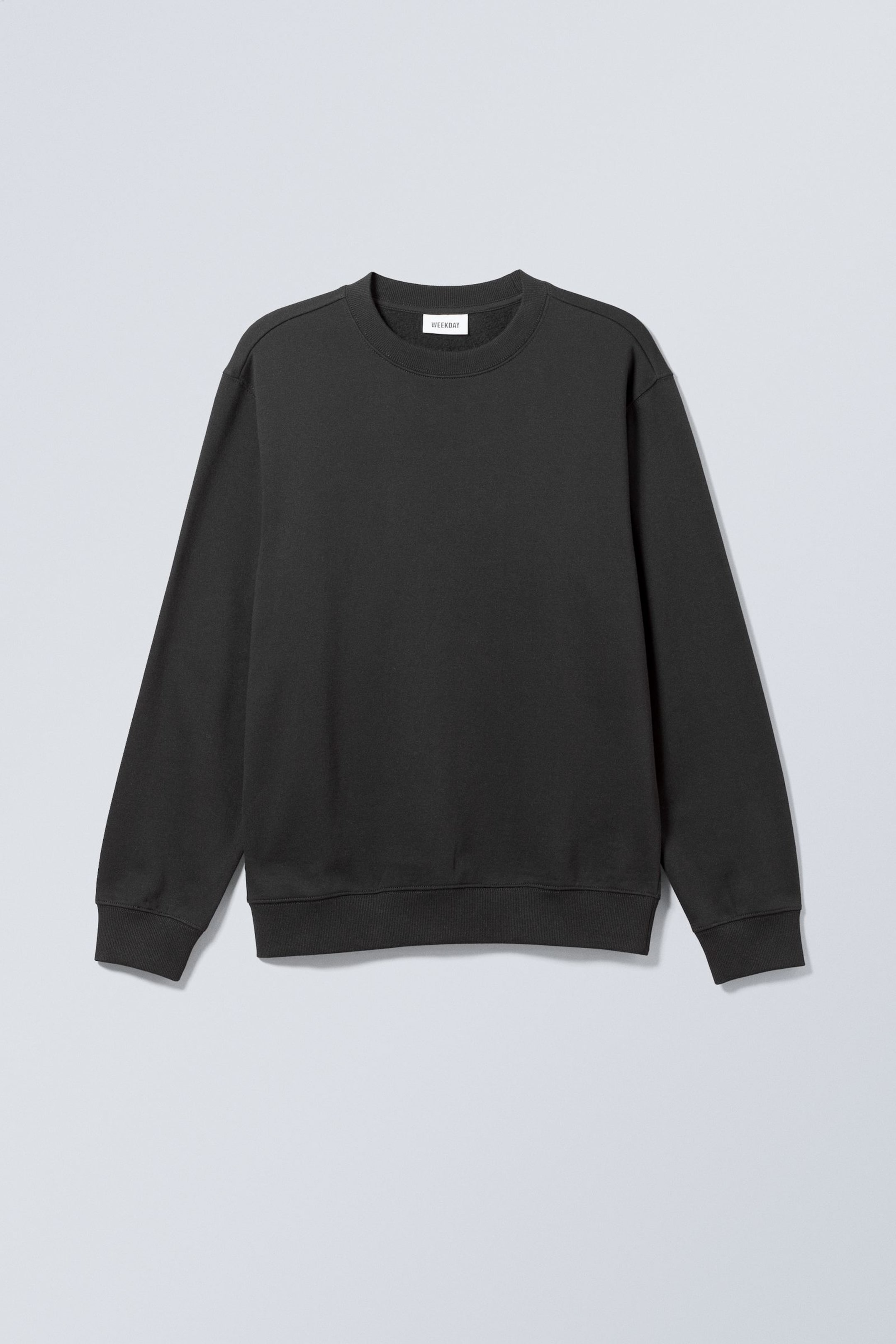 Black basic sweatshirt online