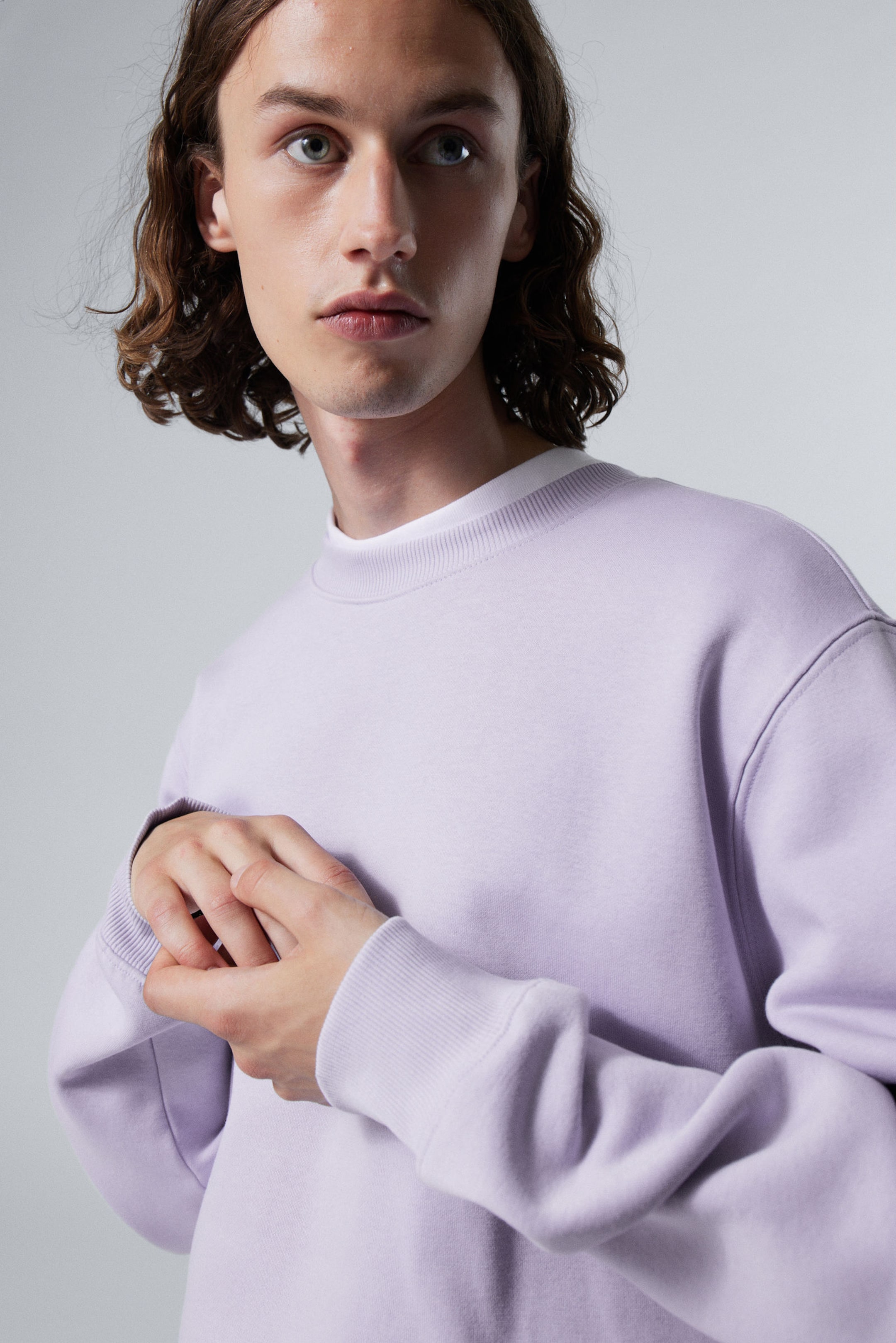 Light Dusty Purple - Standard Midweight Sweatshirt - 1