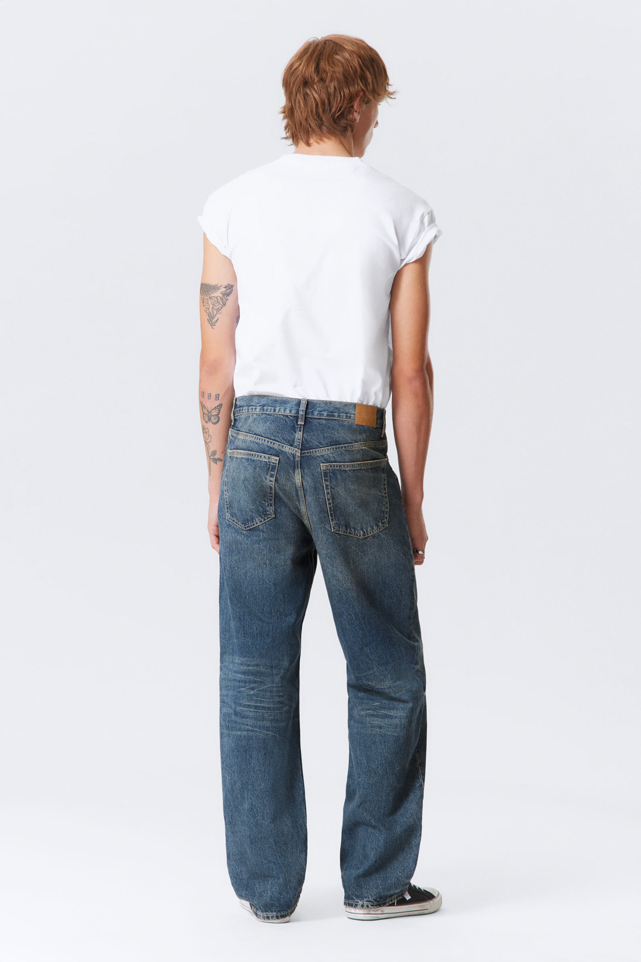 Moss Blue - Galaxy Loose Straight Leg Jeans - 7