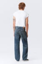 Moss Blue - Galaxy Loose Straight Leg Jeans - 7
