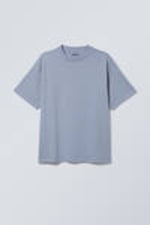 Light Dusty Blue - Great Boxy Heavyweight T-Shirt - 3
