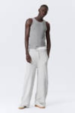 Light Dusty Grey - Astro Loose Terry Sweatpants - 0