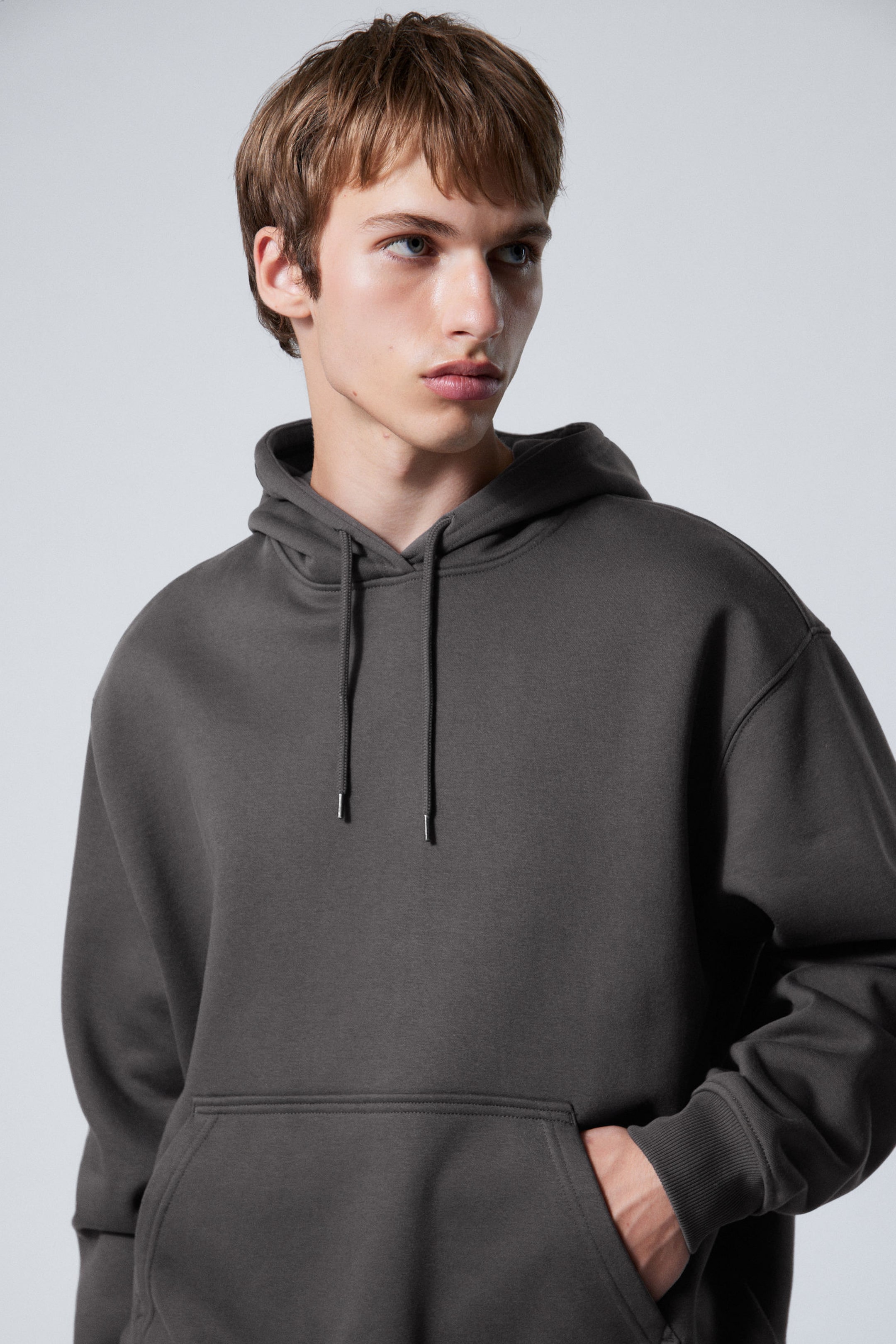 #3A3A3D - Relaxed Heavy Hoodie - 2