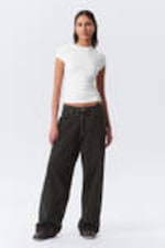 Tuned Black - Black - Astro Loose Baggy Leg Jeans - 0