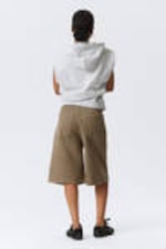 Dusty Mole - Astro Loose Baggy Corduroy Shorts - 8