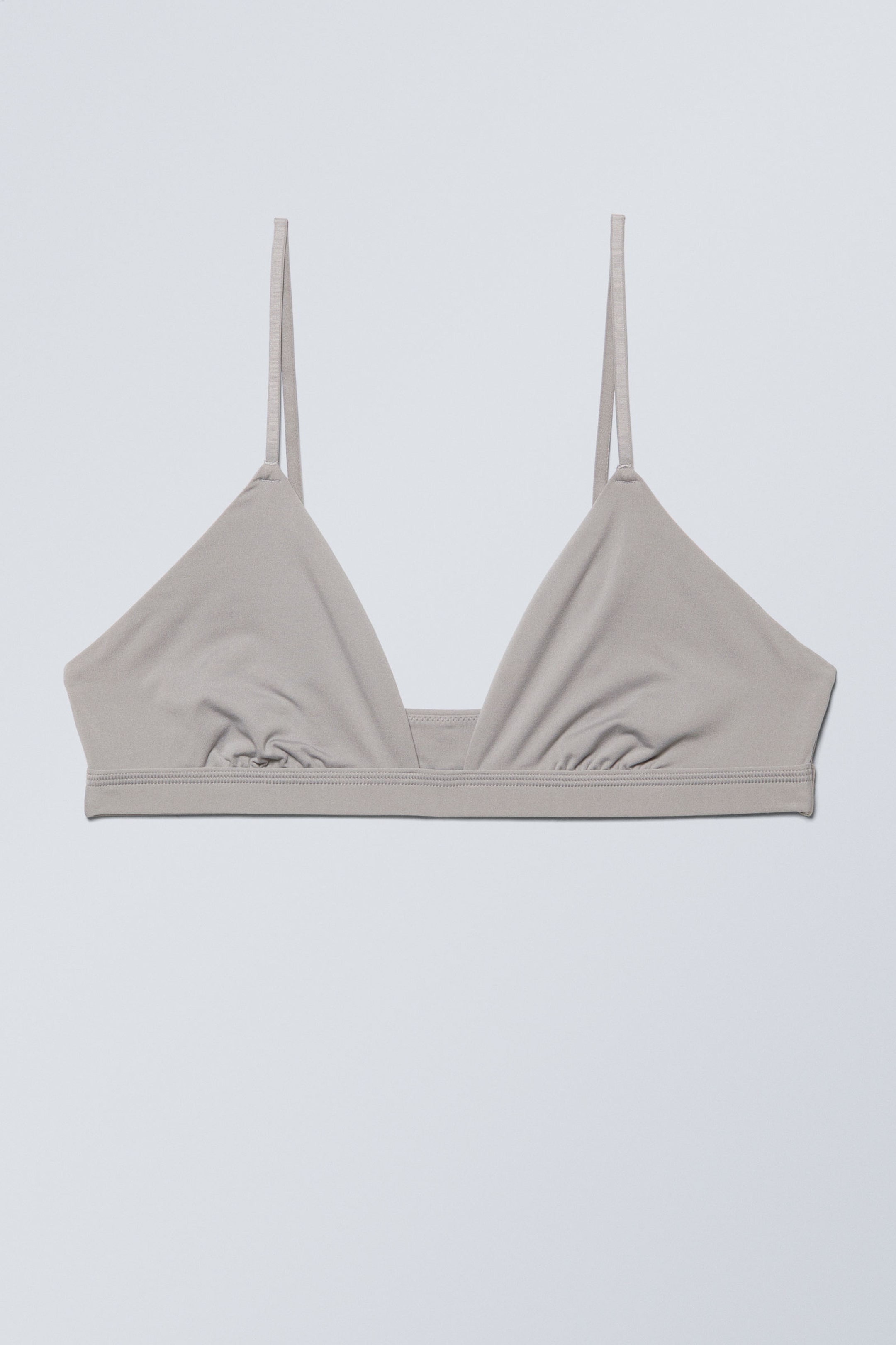 Light grey - Soft Triangle Bralette Soul - 0