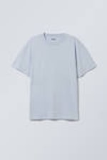 Dusty Blue - Oversized Heavyweight T-shirt - 0