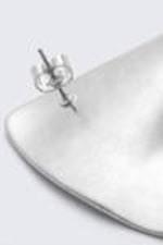 Silver - Sculpted Earrings - 5