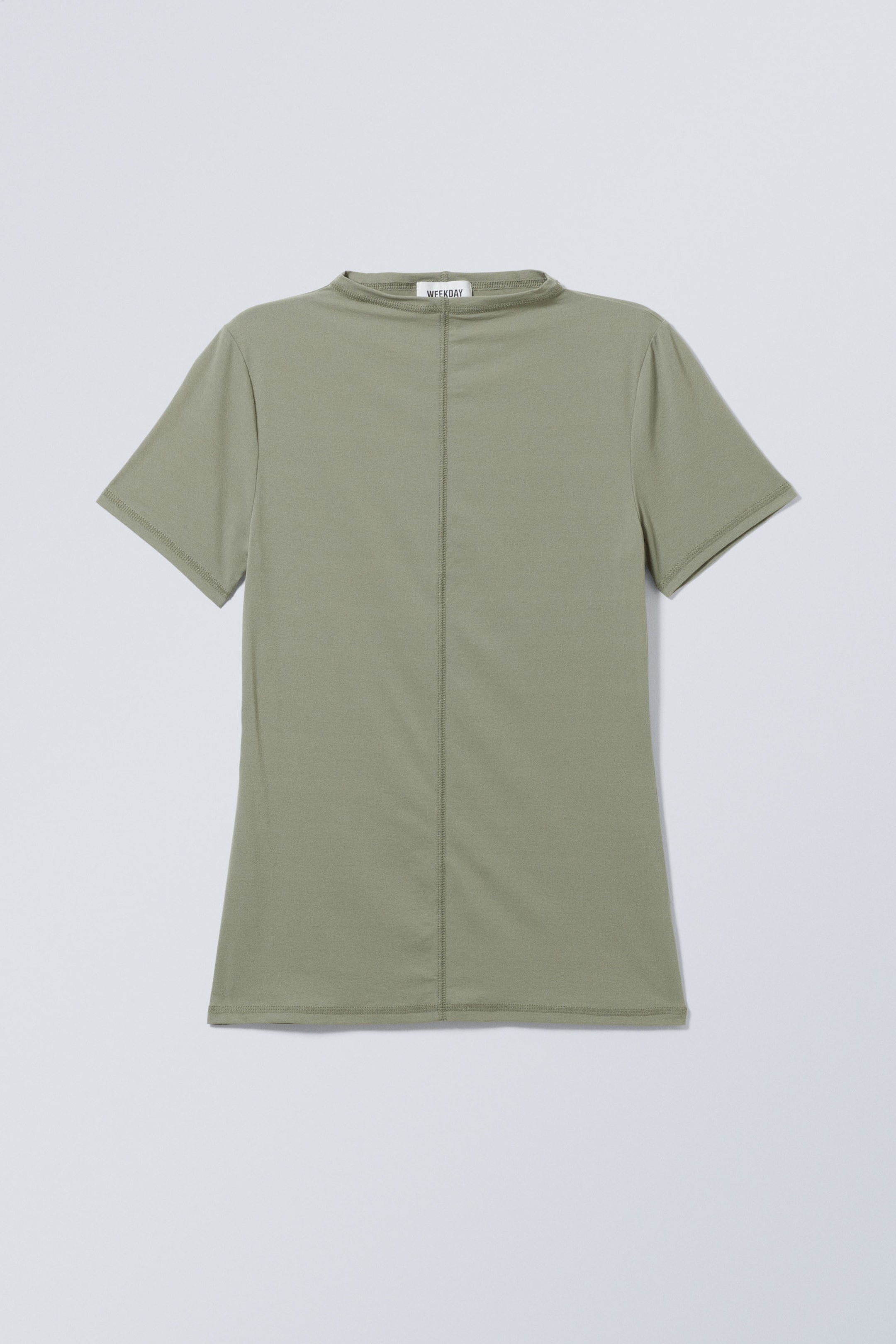 Khaki Green - Jen Mockneck Top - 0