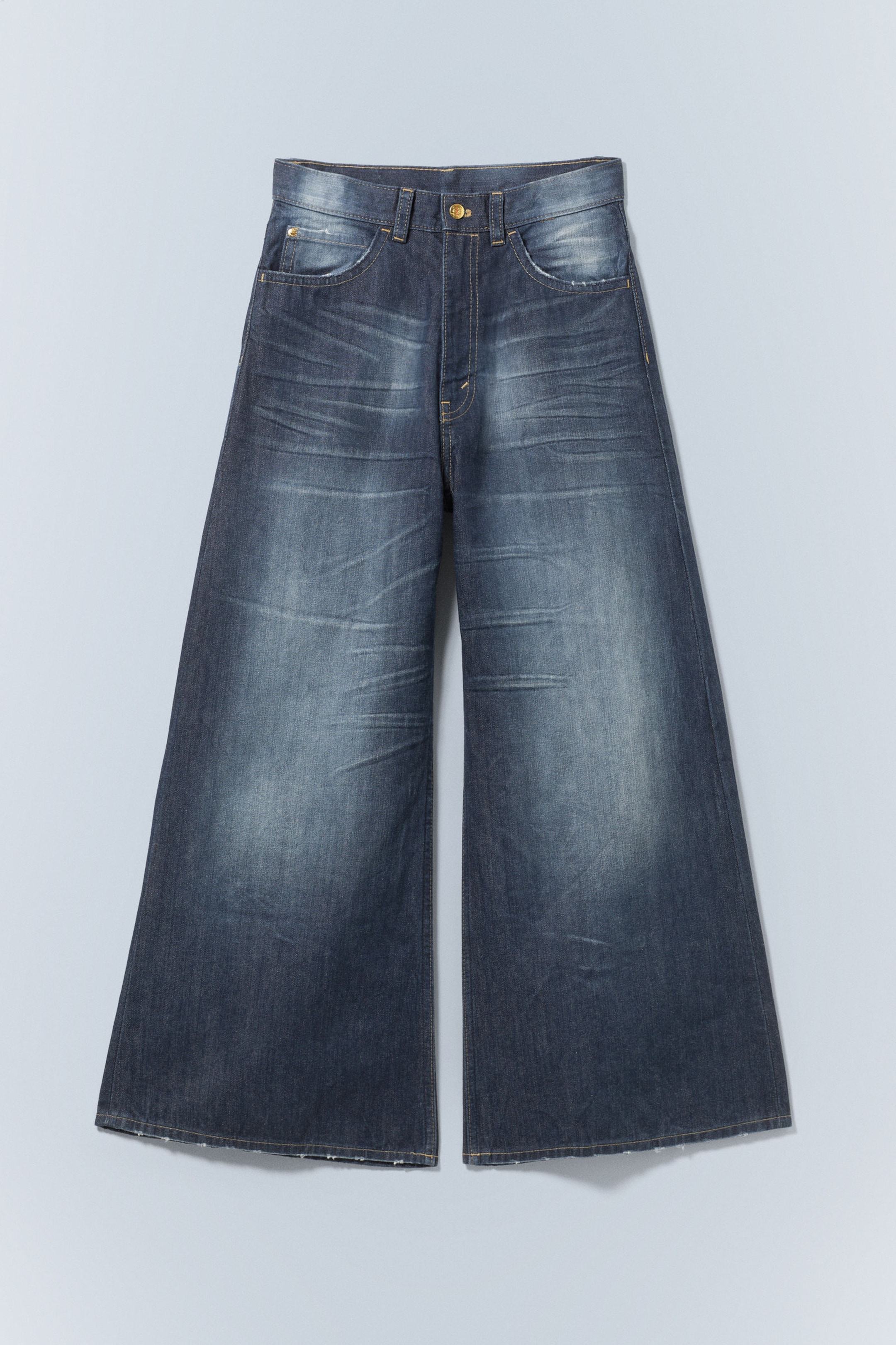 Star – Blau - Rad Super – Weite Jeans mit normaler Taille - 2