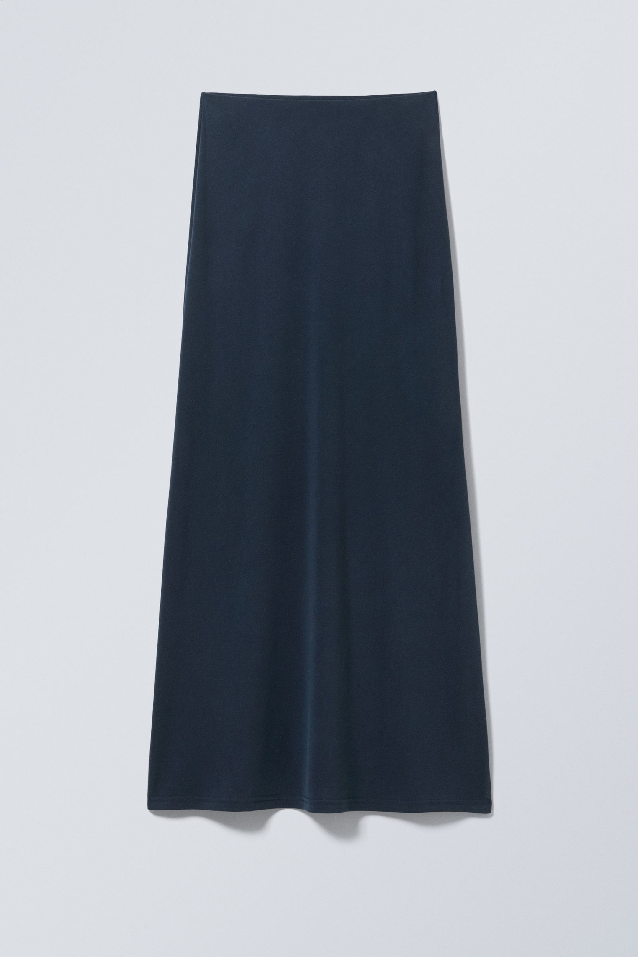 Dark Blue - Signe Drapy Maxi Skirt - 0