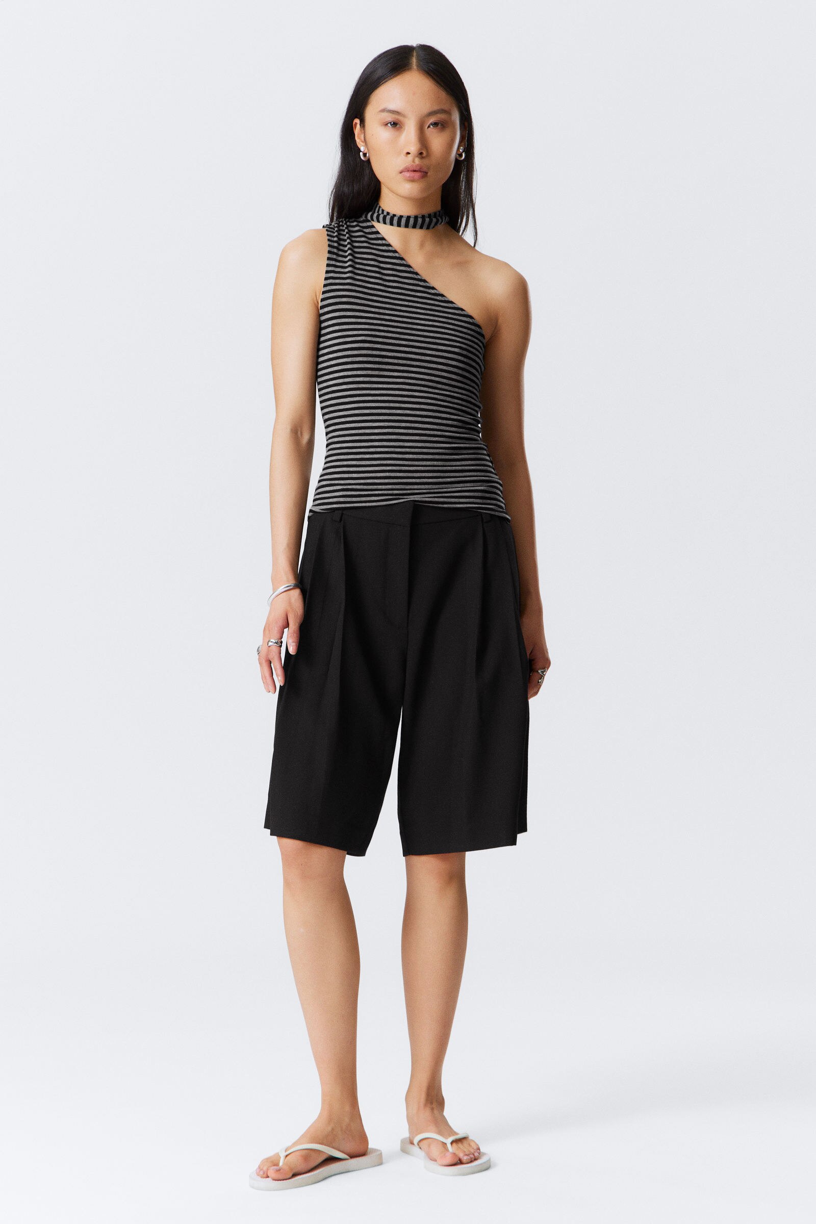 maxi jersey skirt - Black | Weekday WW