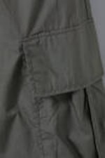 Dark Grey - Parachute Loose Cargo Trousers - 1