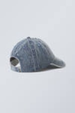 Blau - Baseball-Cap aus Denim - 1