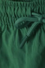 Dark Green - Structured Mid-Thigh Swim Shorts - 3