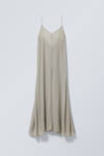 Dusty White - Flowy Maxi Dress - 0