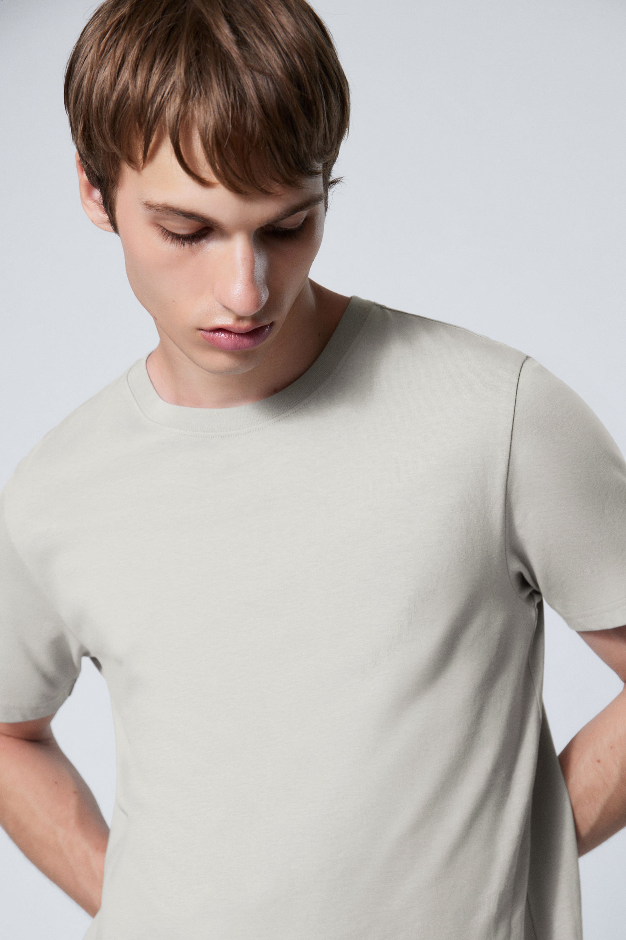 Dusty Grey - Standard Midweight T-shirt - 0