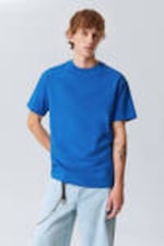 Bright Blue - Oversized Heavyweight T-shirt - 0
