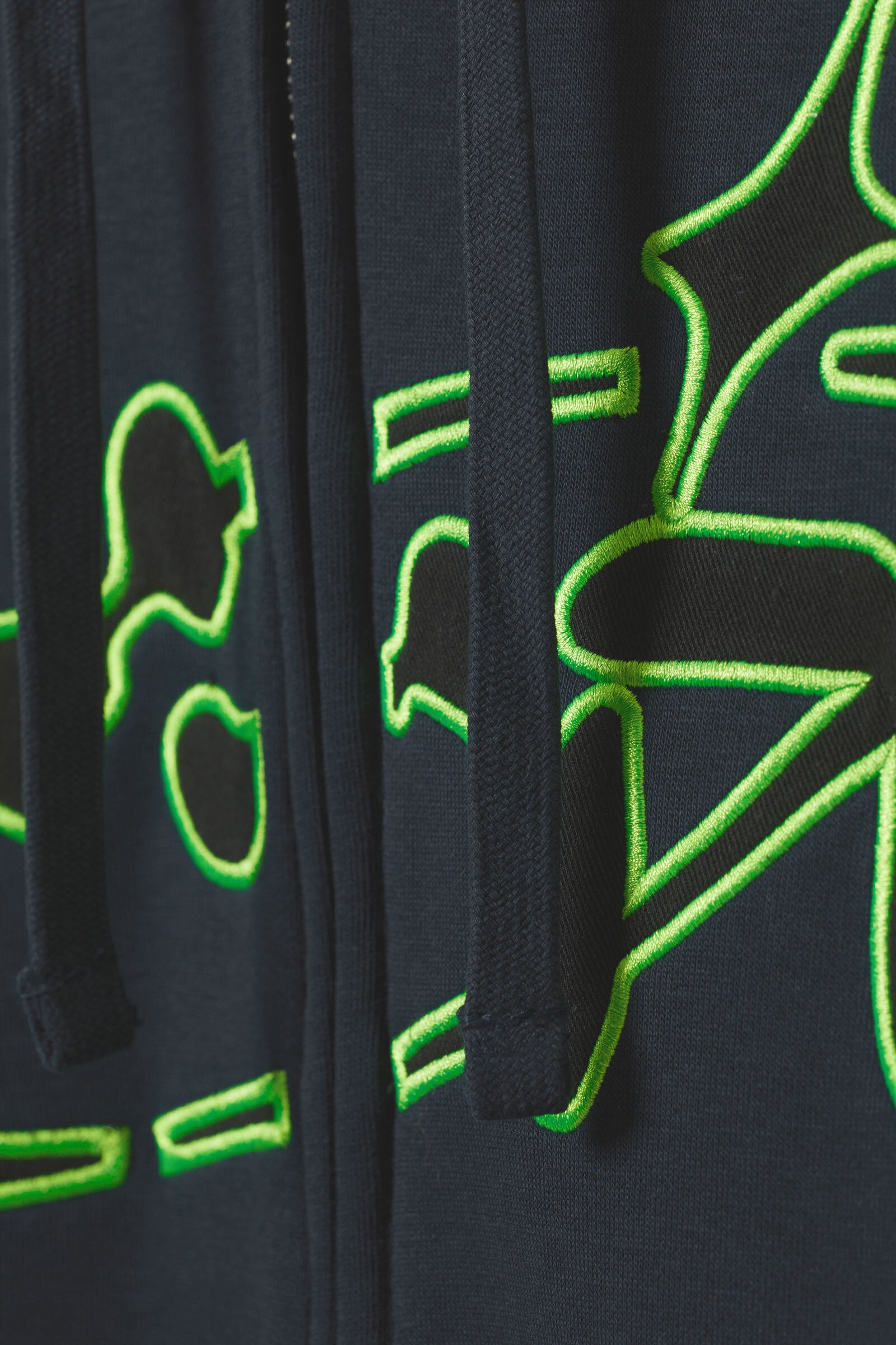 boxy graphic zip hoodie - Tech Way Navy | Weekday EU boxy graphic zip hoodie - Tech Way Navy | Weekday EU