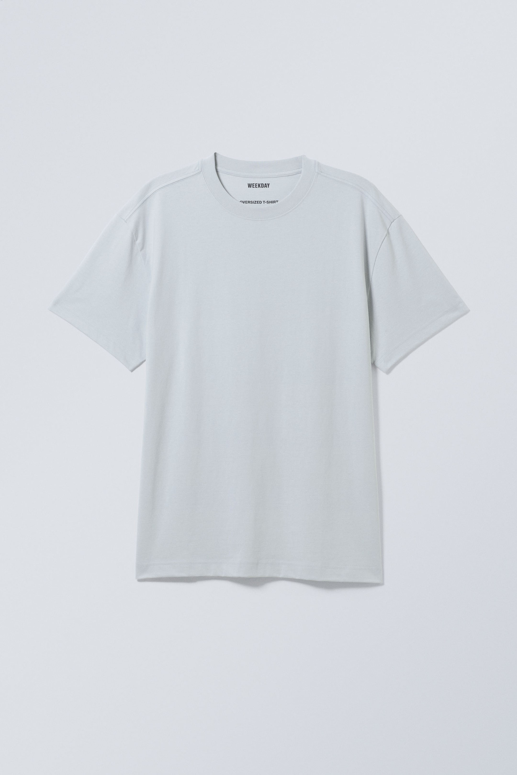 Light Dusty Blue - Oversized Heavyweight T-shirt - 0