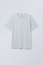 Light Dusty Blue - Oversized Heavyweight T-shirt - 0