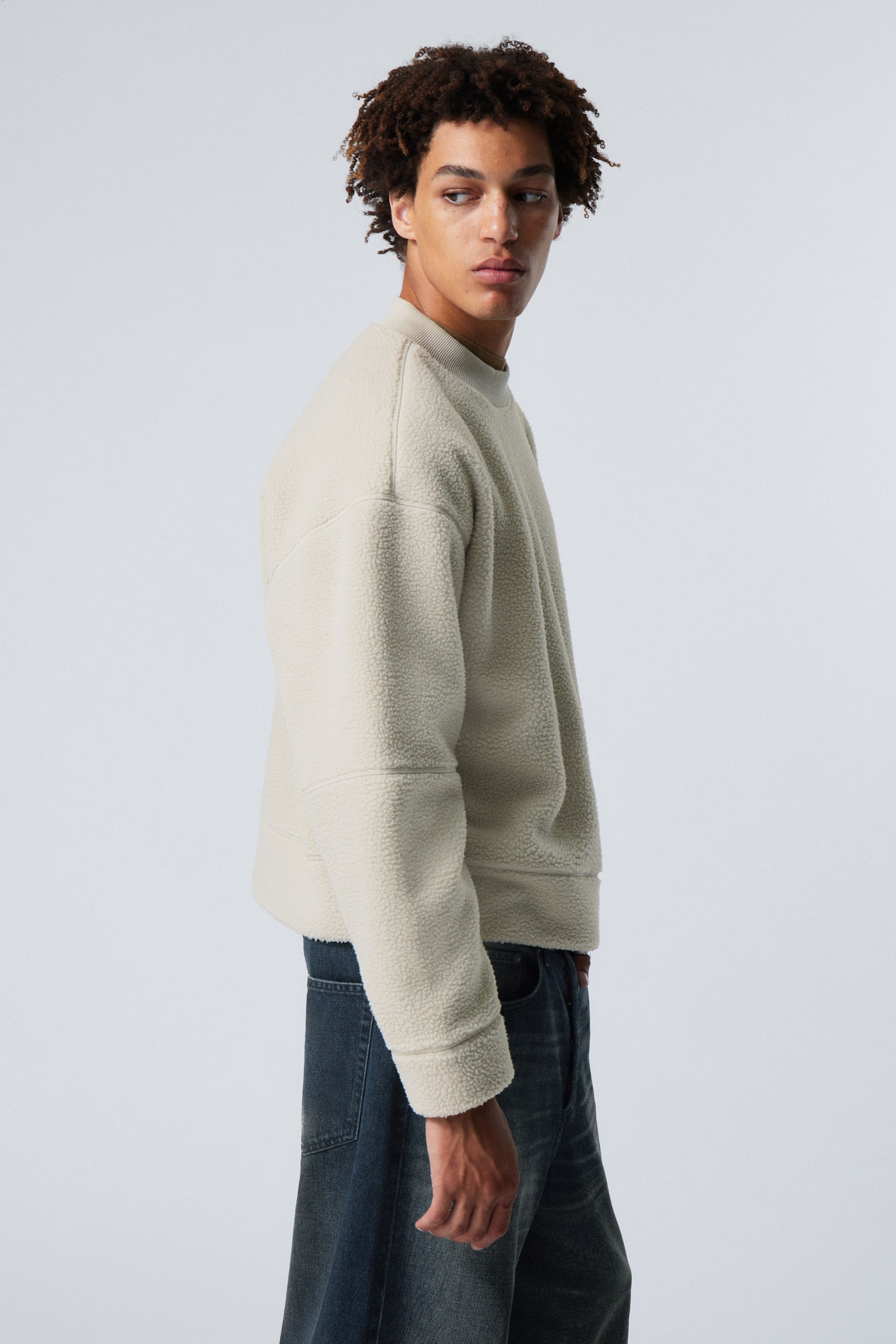 Light Dusty Mole - Fleece Sweatshirt - 3