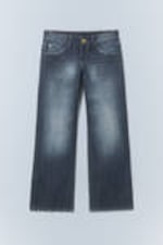 Star Blue - Anti Low Waist Regular Straight Jeans - 2