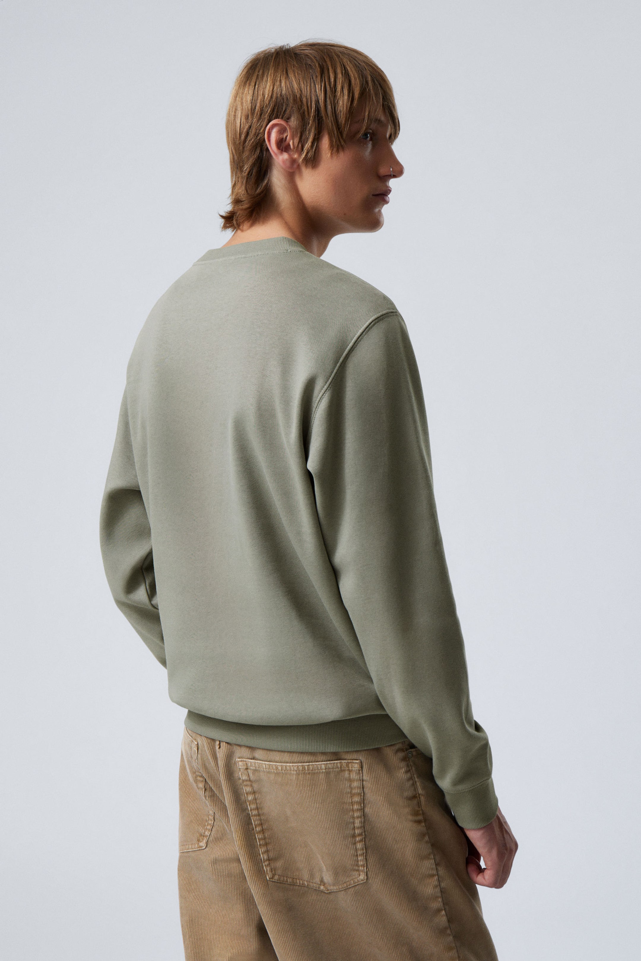 Light Khaki Green - Standard Sweatshirt - 3