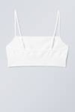 White - Cat Soft Bralette - 1