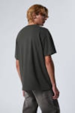 Off Black - Oversized Heavyweight T-shirt - 3