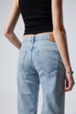 Summer Blue - Light Blue - Arrow Low Rise Regular Straight Leg Jeans - 4