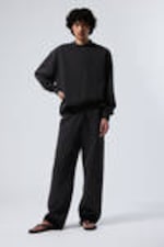 Black - Relaxed Heavyweight Sweatshirt - 1