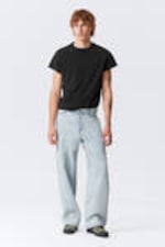 Snow Blue - Hellblau - Astro Loose Baggy Leg Jeans - 3