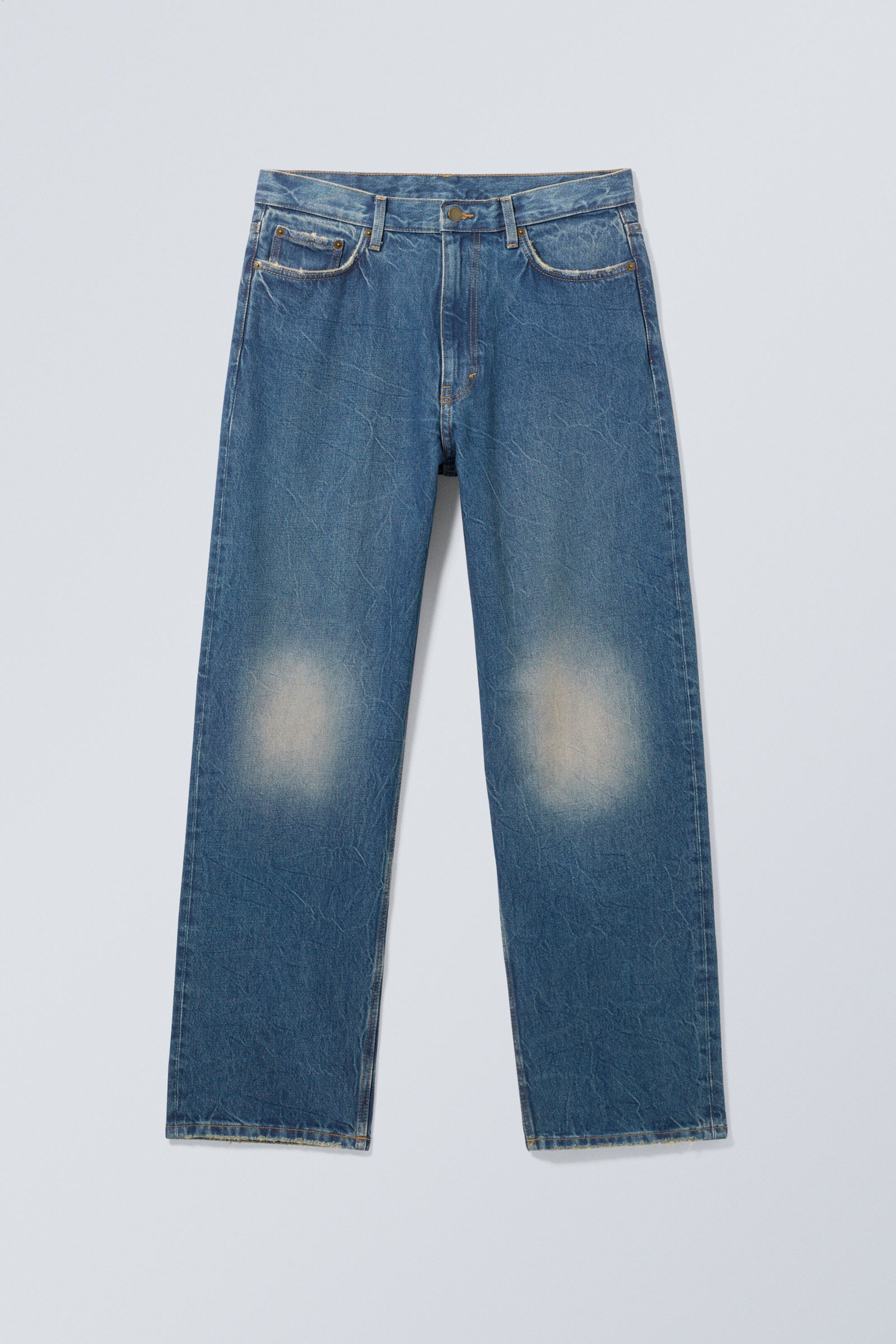 Straight leg loose fit jeans online