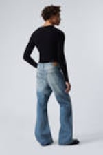 Jackpot Blue - Mittelblau - Time Loose Bootcut Leg Jeans - 3