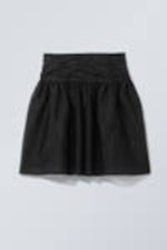 Black - Short Layered Tulle Skirt - 0