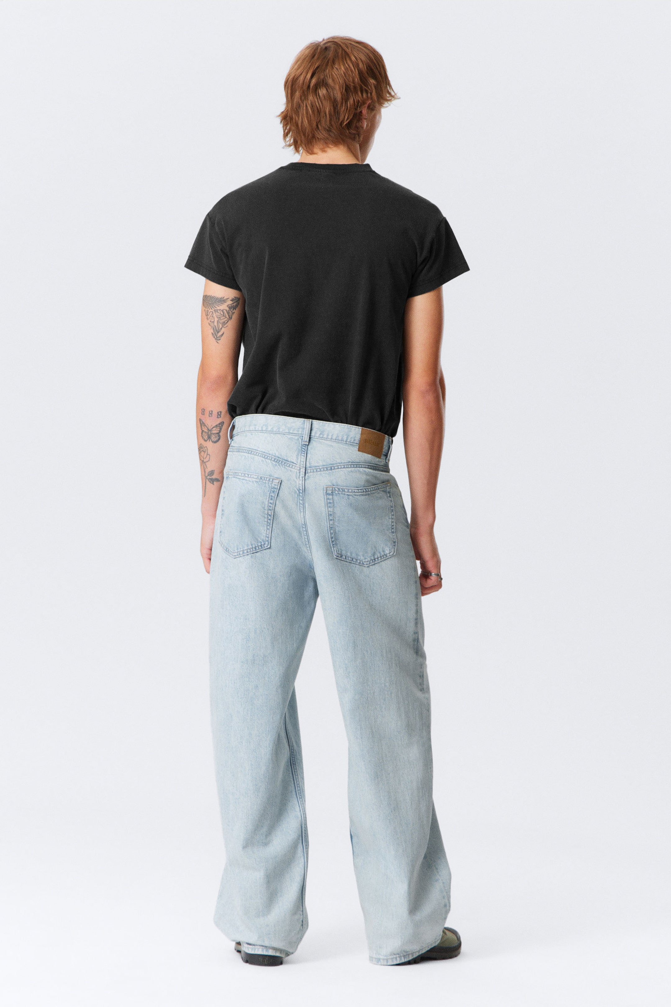Snow Blue - Hellblau - Astro Loose Baggy Leg Jeans - 13