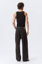 Tuned Black - Black - Astro Loose Baggy Leg Jeans - 12