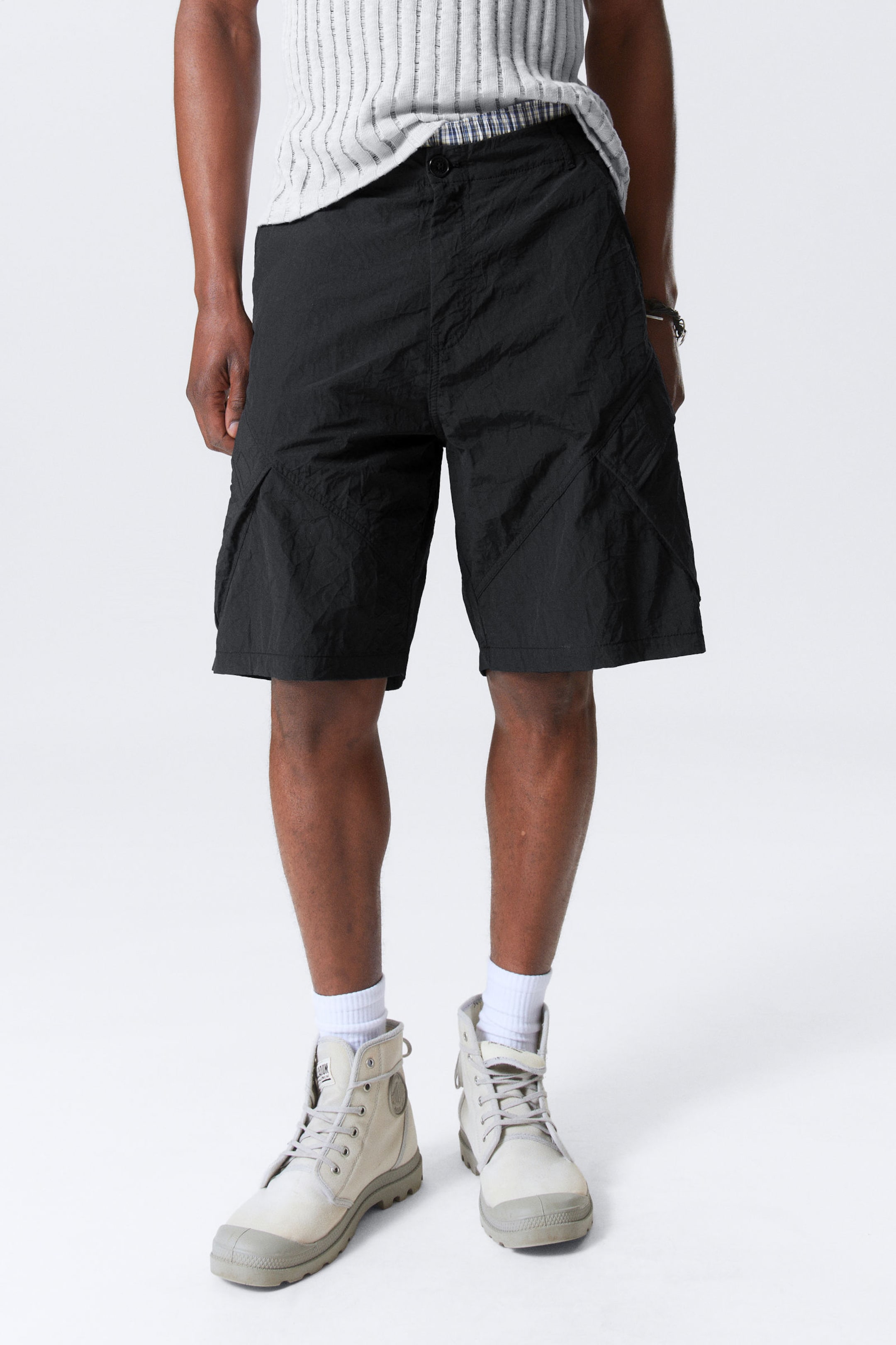 #272628 - Tilted Relaxed Cargo Shorts - 2