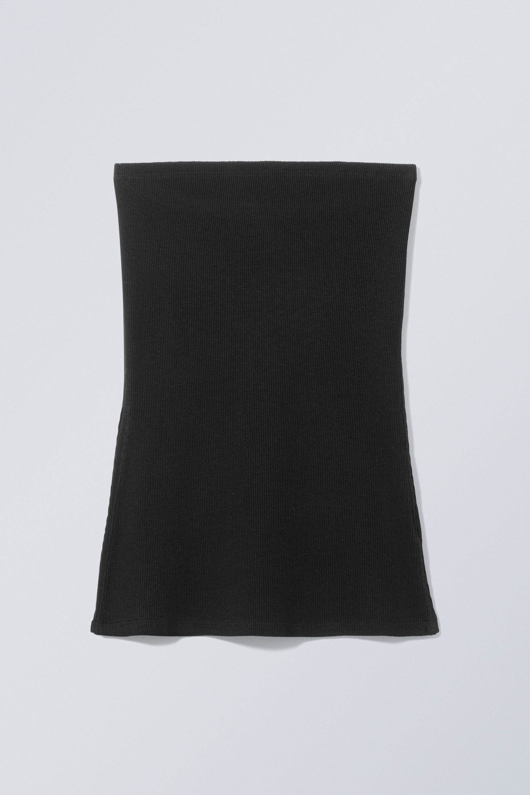 Black - Cybele Slit Tube Top - 0