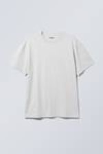 Grau - Schweres Oversized-T-Shirt - 3