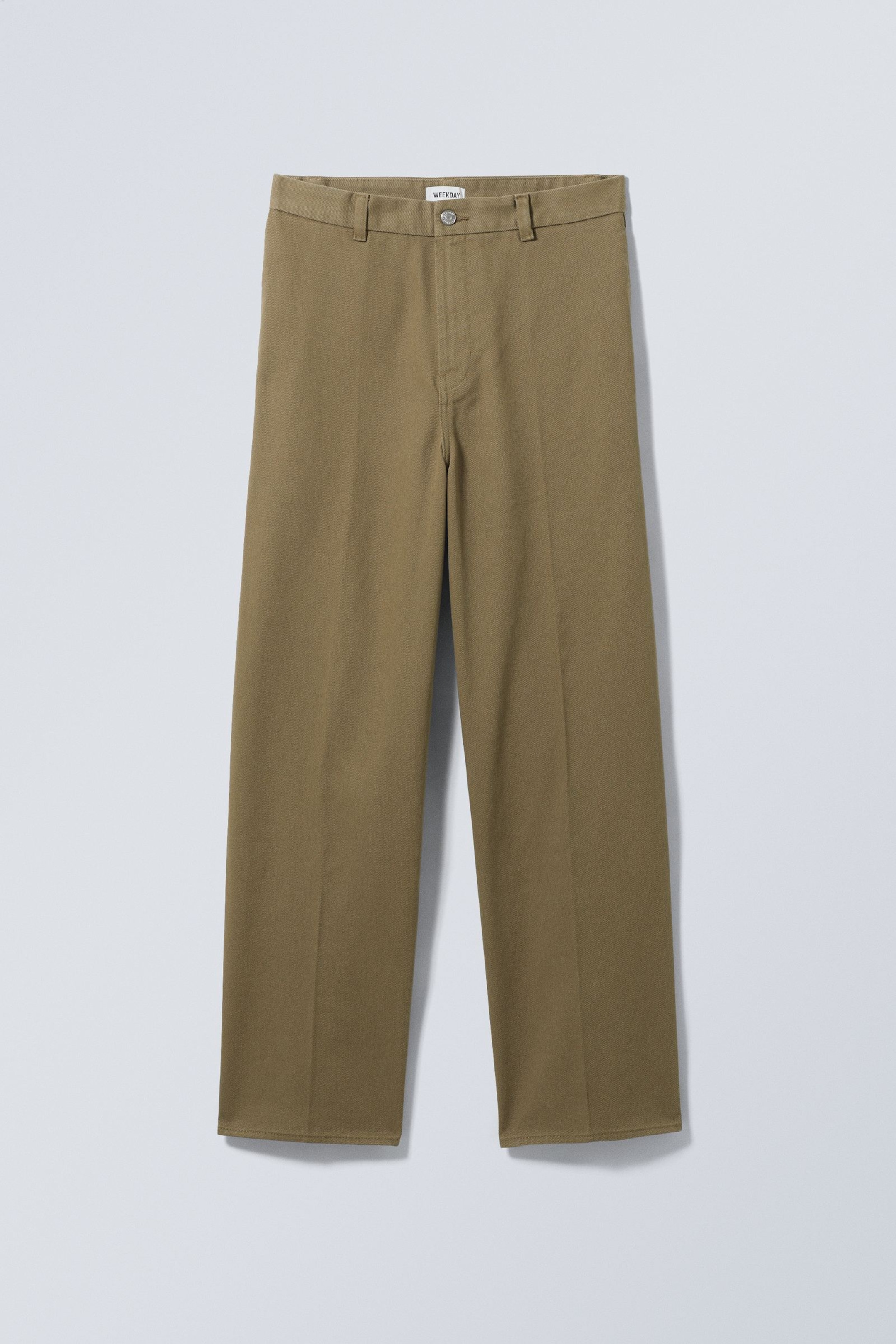 Olive green - Ross Loose Trousers - 0