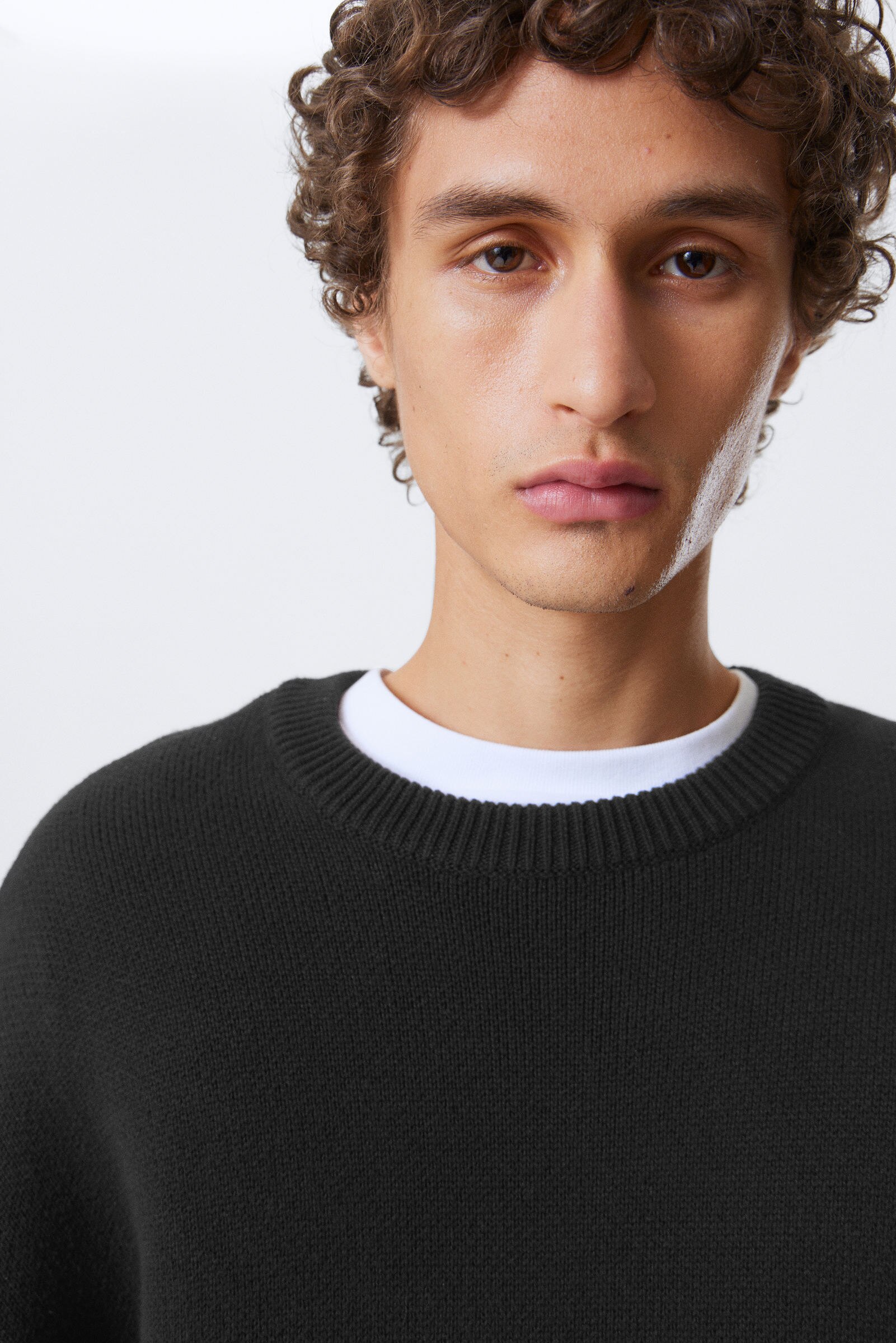cypher oversized sweater - Black | Weekday WW cypher oversized sweater - Black | Weekday WW