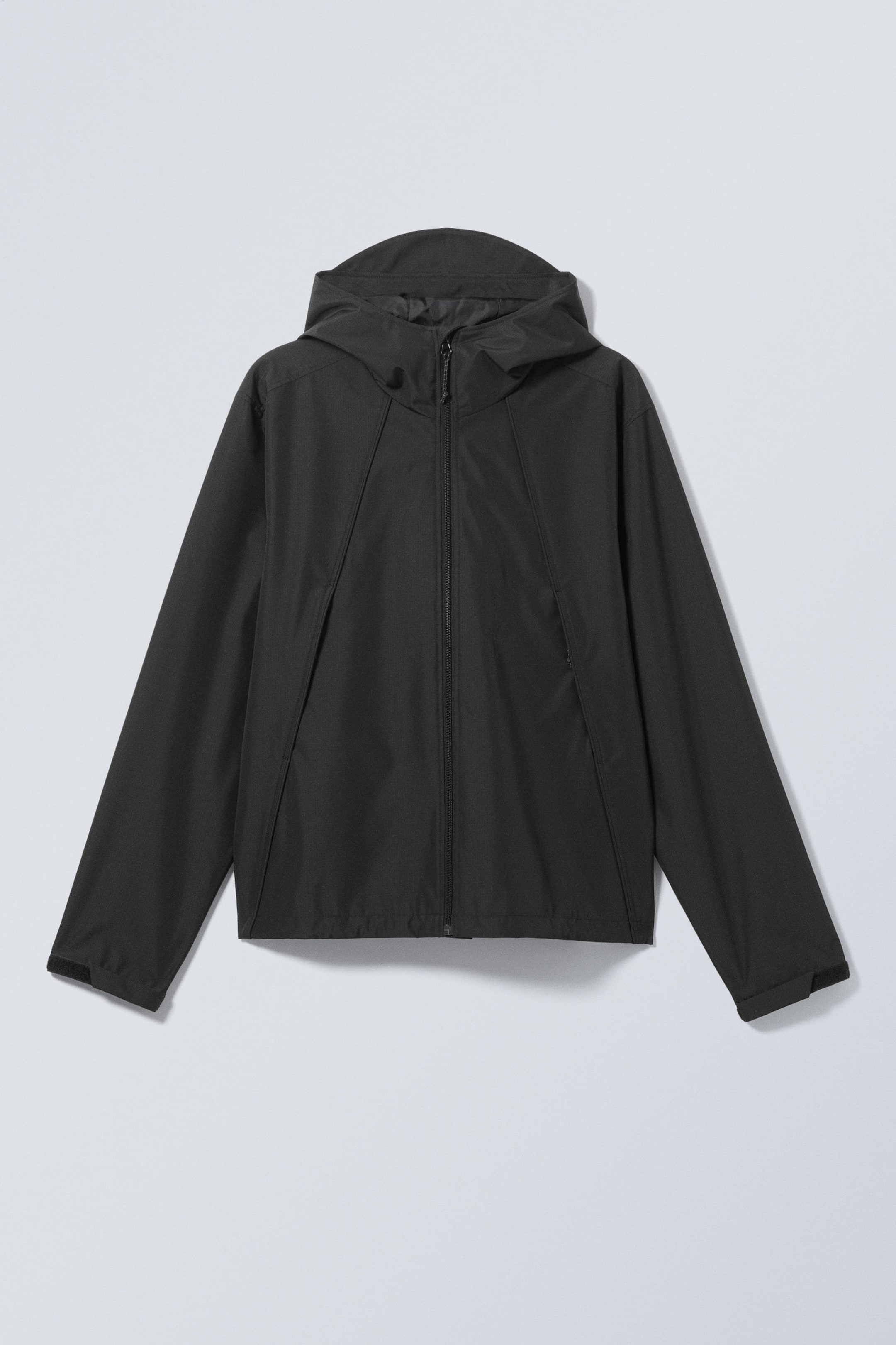 Black - Relaxed Shell Jacket - 0