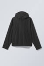 Black - Relaxed Shell Jacket - 0