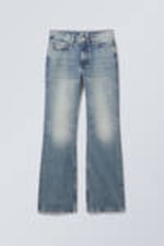 Seventeen Blue - Medium Blue - Moon Mid Rise Regular Bootcut Leg Jeans - 2