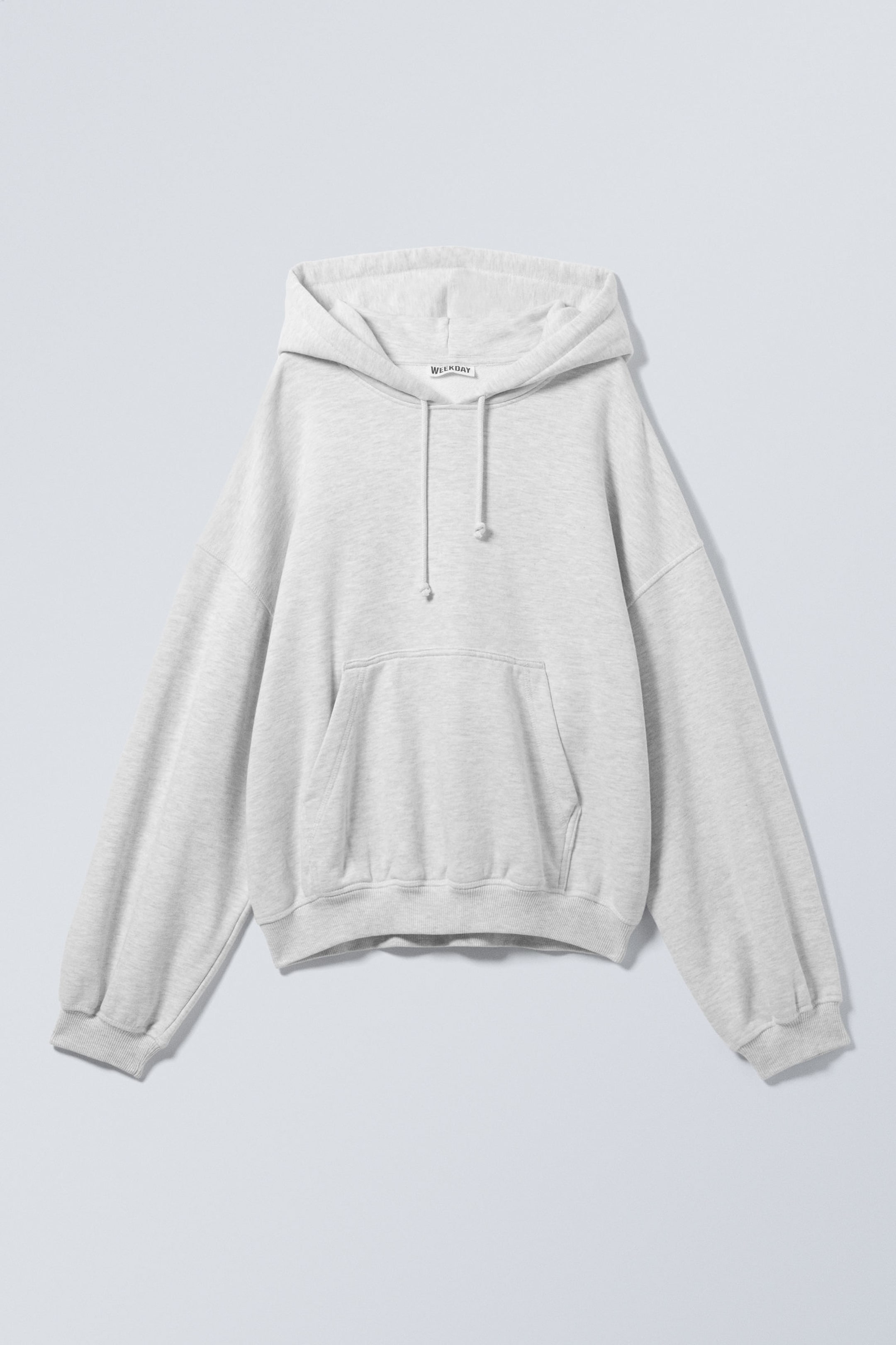 Light Grey - Loose Heavyweight Hoodie - 2