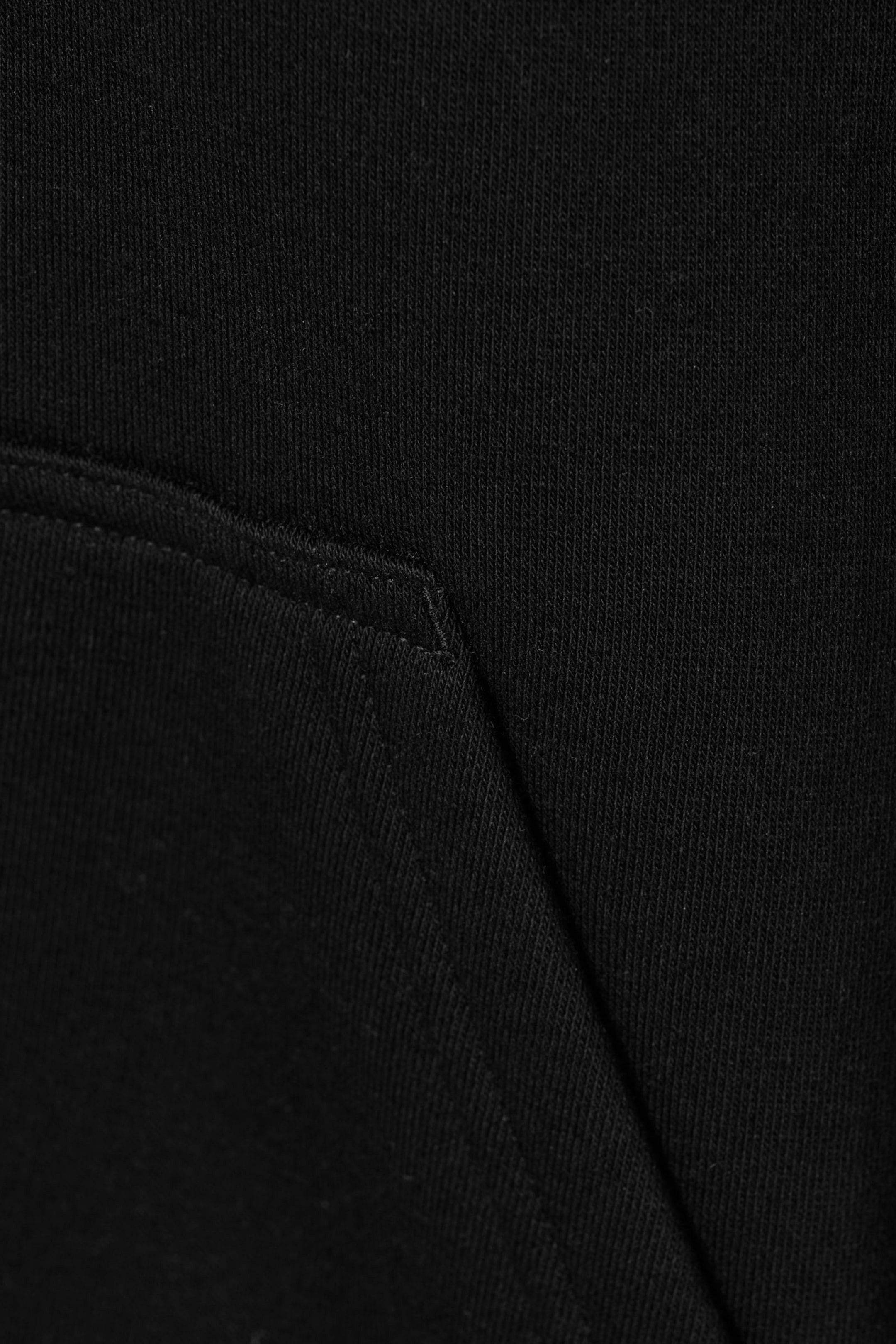 Black - Boxy Heavyweight Hoodie - 4